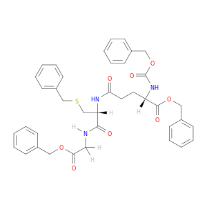N-Cbz-O-Bzl-L-Glu-S-Bzl-L-Cys-Gly[13C2,15N]-OBzl