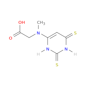 Glycine, N-methyl-N-(1,2,3,6-tetrahydro-2,6-dithioxo-4-pyrimidinyl)-
