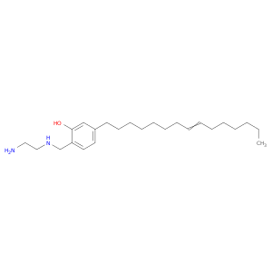 Phenol, 2-[[(2-aminoethyl)amino]methyl]-5-(8-pentadecenyl)-