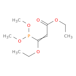 2-Propenoic acid, 3-(dimethoxyphosphino)-3-ethoxy-, ethyl ester