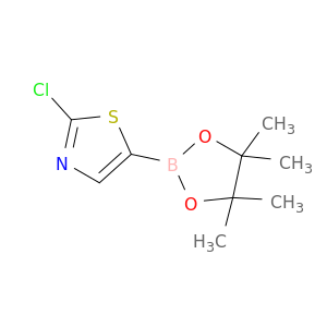 2-氯-5-(4,4,5,5-四甲基-1,3,2-二氧硼杂环戊烷-2-基)噻唑