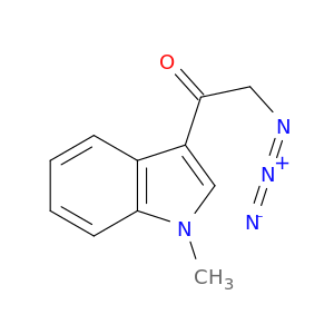 Ethanone, 2-azido-1-(1-methyl-1H-indol-3-yl)-