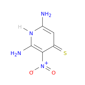 4(1H)-Pyridinethione, 2,6-diamino-3-nitro-