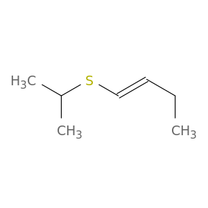 1-Butene, 1-[(1-methylethyl)thio]-, (E)-