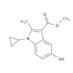Methyl 1-Cyclopropyl-5-hydroxy-2-methyl-1H-indole-3-carboxylate