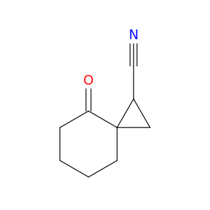 Spiro[2.5]octane-1-carbonitrile, 4-oxo-