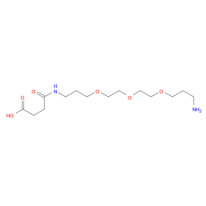 4,7,10-Trioxa-14-azaoctadecan-18-oic acid, 1-amino-15-oxo-