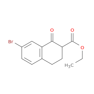 Ethyl 7-bromo-1-oxo-3,4-dihydro-2H-naphthalene-2-carboxylate