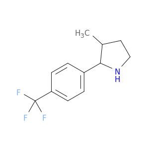 3-Methyl-2-[4-(trifluoromethyl)phenyl]pyrrolidine