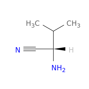 Butanenitrile, 2-amino-3-methyl-, (2S)-