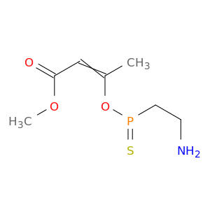 1-甲基3-[(氨基乙基磷噻酰基)氧]-2-丁酸盐