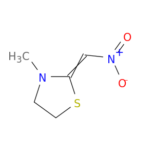 Thiazolidine, 3-methyl-2-(nitromethylene)-