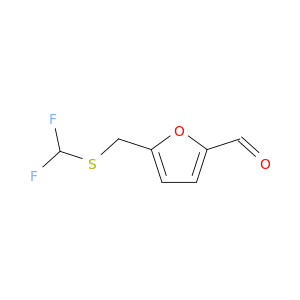 5-{[(difluoromethyl)sulfanyl]methyl}furan-2-carbaldehyde