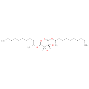 Butanedioic acid, 2,3-dihydroxy- (2R,3R)-, bis(1-methyldecyl) ester