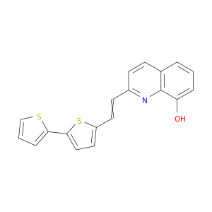 8-Quinolinol, 2-(2-[2,2'-bithiophen]-5-ylethenyl)-