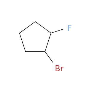 1-bromo-2-fluoro-cyclopentane