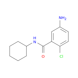 5-Amino-2-chloro-N-cyclohexylbenzamide
