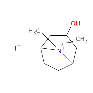 8-Azoniabicyclo[3.2.1]octane, 3-hydroxy-8-methyl-8-propyl-, iodide