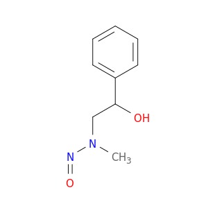 Benzenemethanol, a-[(methylnitrosoamino)methyl]-