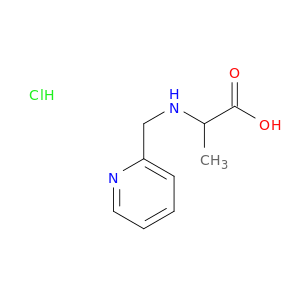 2-[(pyridin-2-ylmethyl)amino]propanoic acid hydrochloride