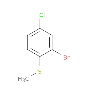 2-溴-4-氯苯甲硫醚