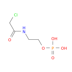 Acetamide, 2-chloro-N-[2-(phosphonooxy)ethyl]-