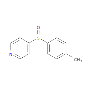 Pyridine, 4-[(4-methylphenyl)sulfinyl]-