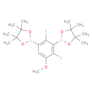 2,4-Difluoro-5-methoxyphenyl-1,3-diboronic acid, pinacol ester