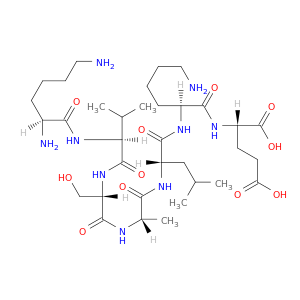 L-Glutamic acid, L-lysyl-L-valyl-L-seryl-L-alanyl-L-leucyl-L-lysyl-