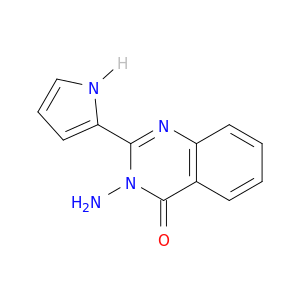 4(3H)-Quinazolinone, 3-amino-2-(1H-pyrrol-2-yl)-