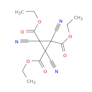 1,2,3-Cyclopropanetricarboxylic acid, 1,2,3-tricyano-, triethyl ester