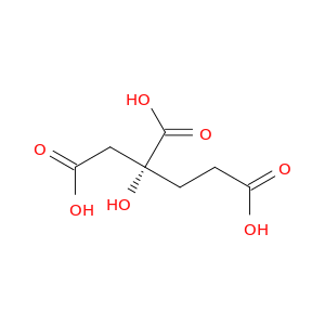 1,2,4-Butanetricarboxylic acid, 2-hydroxy-, (2R)-