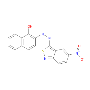 1-Naphthalenol, 2-[(5-nitro-2,1-benzisothiazol-3-yl)azo]-