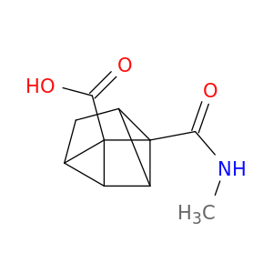 Tetracyclo[3.2.0.02,7.04,6]heptane-1-carboxylicacid, 5-[(methylamino)carbonyl]-