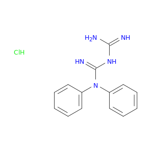 Imidodicarbonimidicdiamide, N,N-diphenyl-, hydrochloride (1:1)