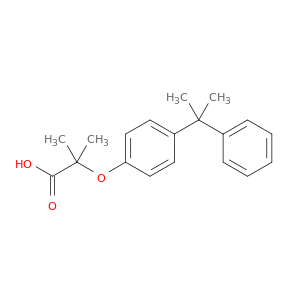 丙酸,2-甲基-2-(4-(1-甲基-1-苯基乙基)苯氧基)-