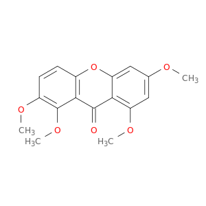 9H-Xanthen-9-one, 1,2,6,8-tetramethoxy-