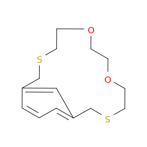 6,9-Dioxa-3,12-dithiabicyclo[12.3.1]octadeca-1(18),14,16-triene