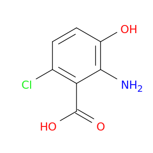 2-Amino-6-chloro-3-hydroxybenzoic acid
