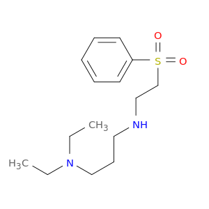 1,3-Propanediamine, N,N-diethyl-N'-[2-(phenylsulfonyl)ethyl]-