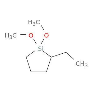Silacyclopentane, 2-ethyl-1,1-dimethoxy-