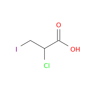 Propanoic acid, 2-chloro-3-iodo-