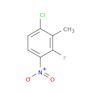 1-Chloro-3-fluoro-2-methyl-4-nitrobenzene