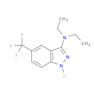 1H-Indazol-3-amine, N,N-diethyl-5-(trifluoromethyl)-