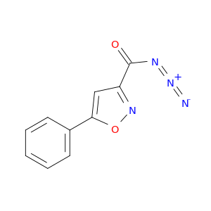 3-Isoxazolecarbonyl azide, 5-phenyl-