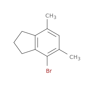 1H-Indene, 4-bromo-2,3-dihydro-5,7-dimethyl-