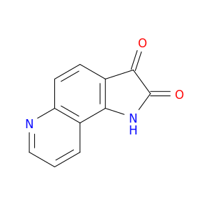 1H-Pyrrolo[2,3-f]quinoline-2,3-dione