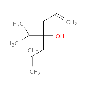 1,6-Heptadien-4-ol, 4-(1,1-dimethylethyl)-