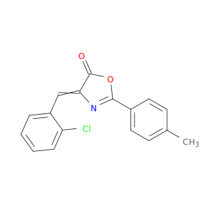 5(4H)-Oxazolone, 4-[(2-chlorophenyl)methylene]-2-(4-methylphenyl)-