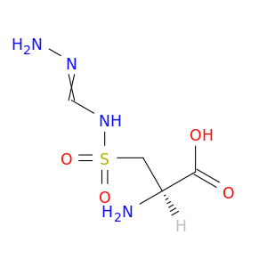 L-Alanine, 3-[[(aminoiminomethyl)amino]sulfonyl]-